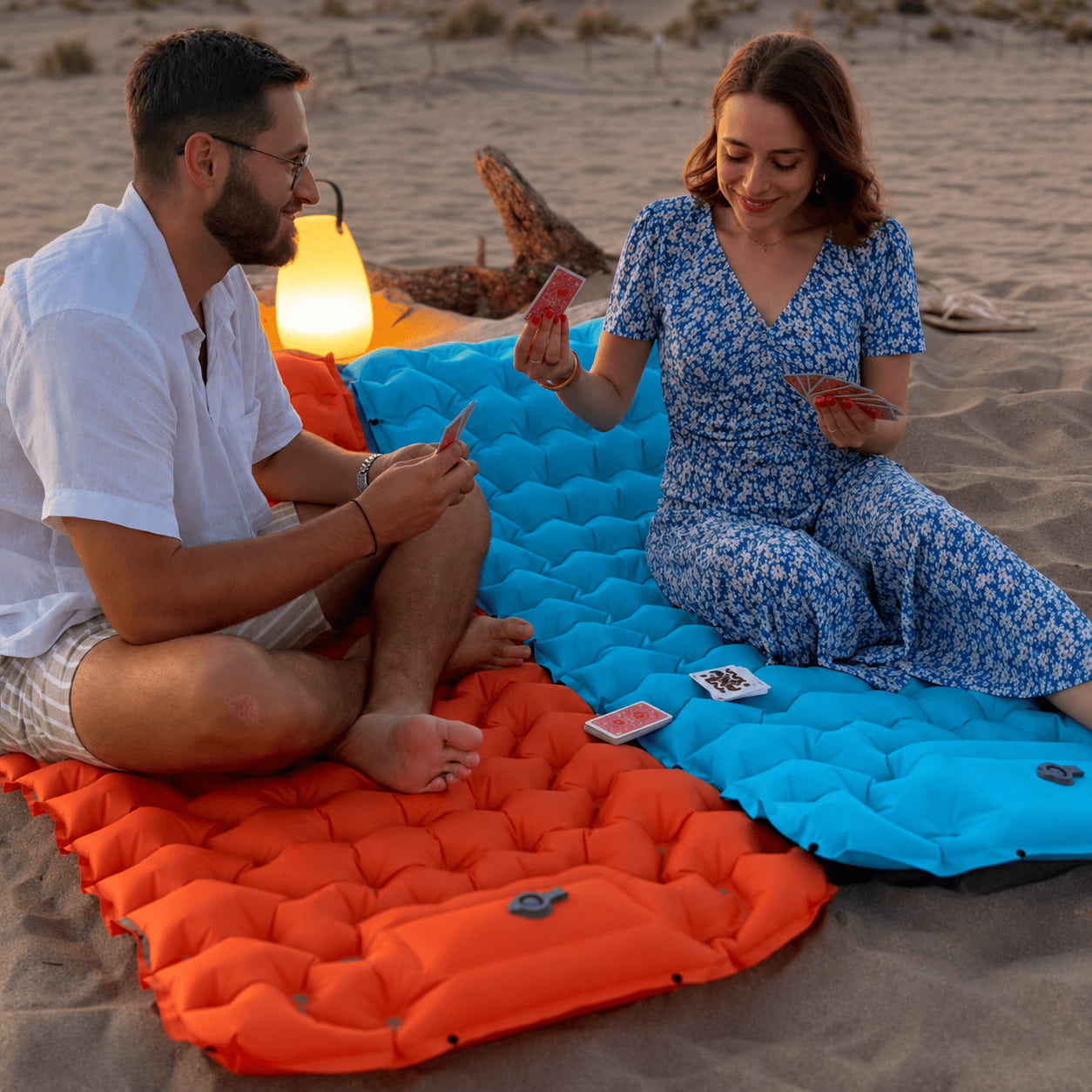 Matelas gonflable pour couple