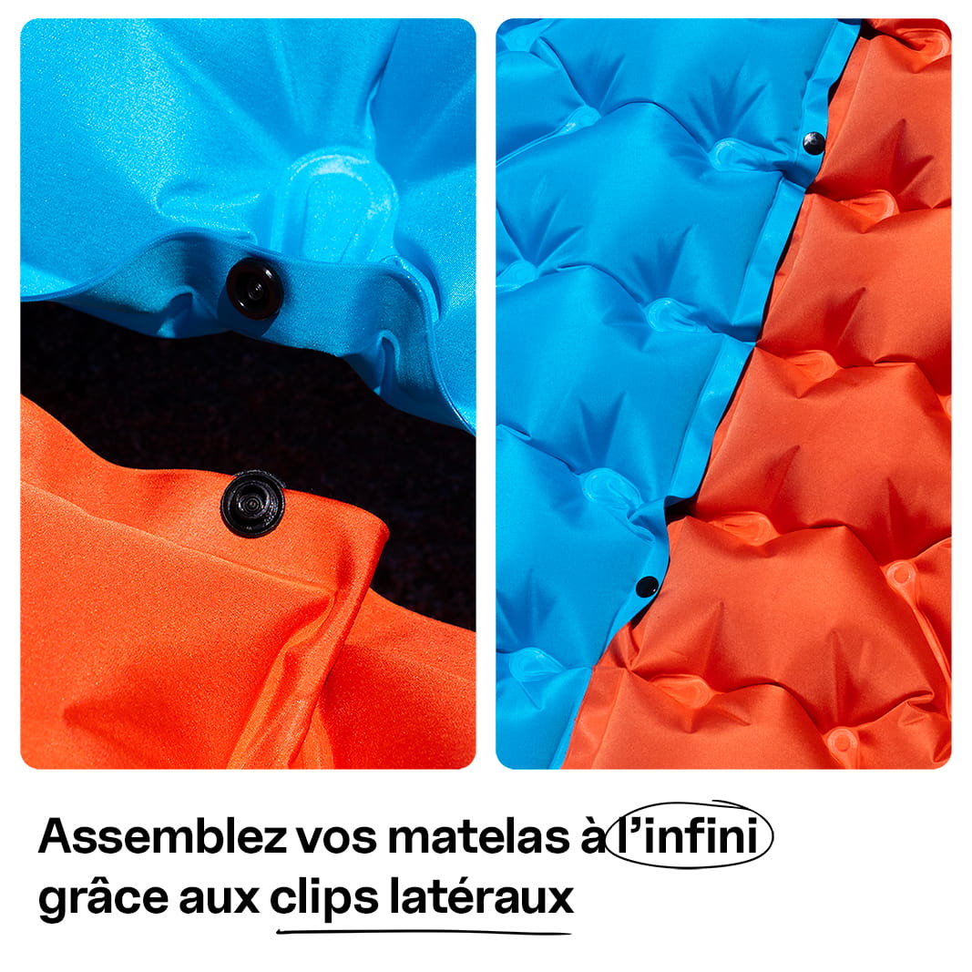 Clips latéraux assemblage infini