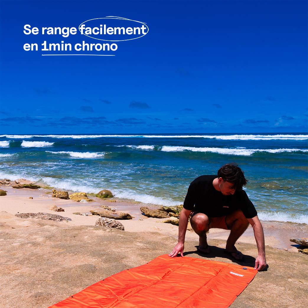 Matelas gonflable facile à transporter