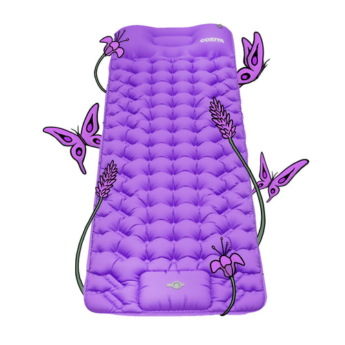 Matelas gonflable Coziya Violet Lavande